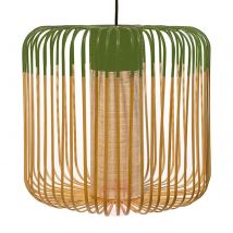 Forestier Bamboo Light M lampa wisząca zielona