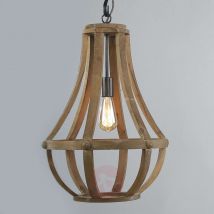 Drewniana Lampa wisząca Liberty Bell