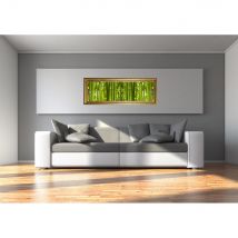 Obraz podświetlany lampa LED bambusy spa 40x130cm