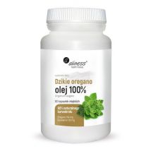 DZIKIE OREGANO OLEJ 100%, 90 KAPSUŁEK ALINESS - Suplement Diety