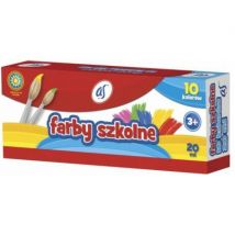 FARBY SZKOLNE 10 KOLORÓW - 20ML