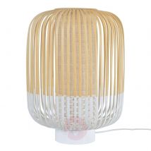 Forestier Bamboo Light M lampa stołowa 39 cm biała