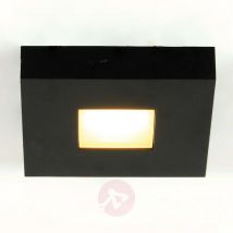 Lampa sufitowa LED Cubus, czarna