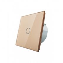 Włącznik dotykowy pojedynczy LIVOLO VL - C701 szampański