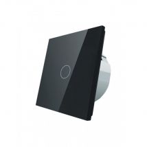 Włącznik dotykowy pojedynczy LIVOLO VL - C701 czarny