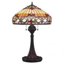 Lampa stołowa Belle Fleur o designie Tiffany
