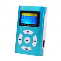 Mini MP3 - niebieska z ekranem LCD