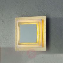 Złocona lampa ścienna i sufitowa Pages 22 cm