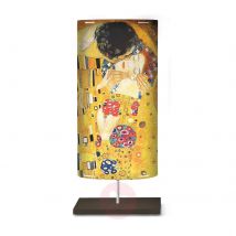 Artystyczny motyw na lampie stojącej Klimt III