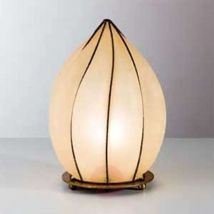Orientalna lampa stołowa POZZO 30 cm