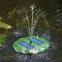 Lilia wodna - pływająca pompa solarna do stawu