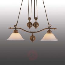2-punktowa lampa wisząca Anno 1900