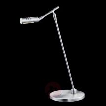 Lampa stołowa LED SENOS matowy nikiel