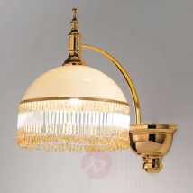 Corola - lampa ścienna z pięknymi ozdobami