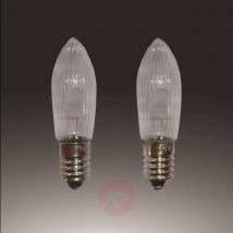 Lampki LED w formie świeczek E10 0,1W 12V 3 szt.