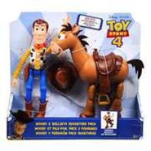 Mattel - Toy Story 4 Woody + Bullseye figurki