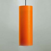 Lampa wisząca Tube, 30 cm, pomarańczowa