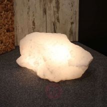 Lampa podłogowa z kryształu soli Rock White Line