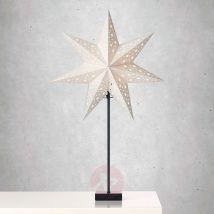 Stojąca gwiazda Solvalla – wysokość 69 cm srebrna