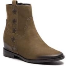 Botki SAGAN - 3288 Oliwka Nubuk