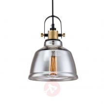 Irving - lampa wisząca w stylu vintage ze szkła