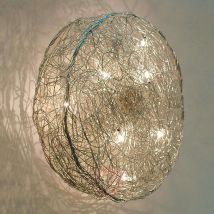 Designerska lampa ścienna Rotola, średnica 100 cm