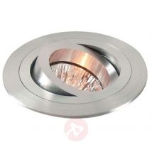 Wychylny pierścień wpuszczany matowe aluminium