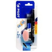 Pilot - zestaw długopis Frixion Ball czarny + wkłady + gum...