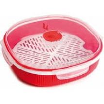 Pojemnik do gotowania na parze Airtight Red 2 L