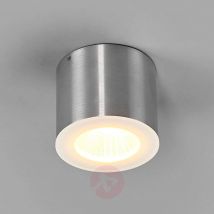 Helestra Oso spot sufitowy LED okrągły, aluminium