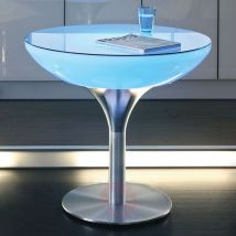 Sterowany stolik Lounge LED Pro Accu 75 cm