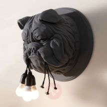 Karman Amsterdam - designerska lampa ścienna szara