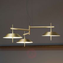 Designerska lampa wisząca LED Mayfair, 3-punktowa