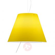 Costanza – lampa wisząca LED, regulowana, żółta