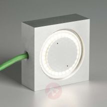 Wielofunkcyjna lampa SQUARE z LED, ziel. przewód