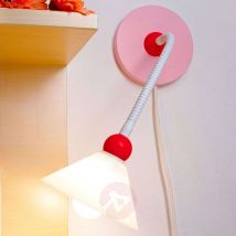 Elastyczna lampa ścienna Prinzessin rosa