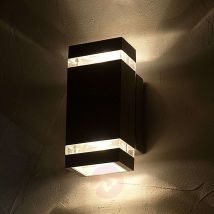 Kwadratowa lampa ścienna zewnętrzna LED FOCUS