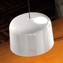 Biała ceramiczna lampa wisząca ADD