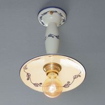 Ceramiczna lampa sufitowa RIBES z odstępem