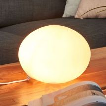 Dekoracyjna lampa stołowa Glas Oval śr. 24 cm