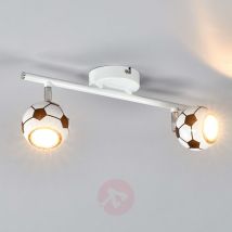 Modna lampa sufitowa LED Play z piłką nożną