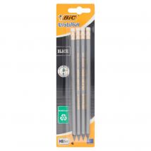 Bic - Evo Black ołówek z gumką 4 szt.