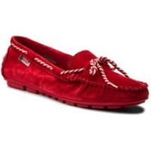 Mokasyny NESSI - 18307 Czerwony W