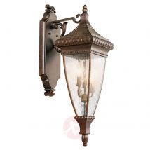 Zdobiona latarnia – lampa ścienna Venetian Rain