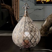 Lampa stołowa LED Nabila, orientalny kształt