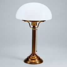 Klasyczna lampa stołowa HARI z mosiądzu