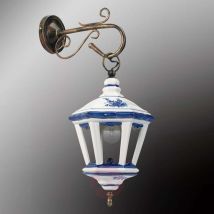 Ceramiczna lampa ścienna VIOLA - latarenka