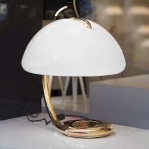 Martinelli Luce Serpente - lampa stołowa, złota