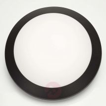 Czarny – kinkiet LED Umberta 11 W ciepła biel