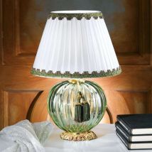 Piękna lampa stołowa Maureen ze szkła Murano